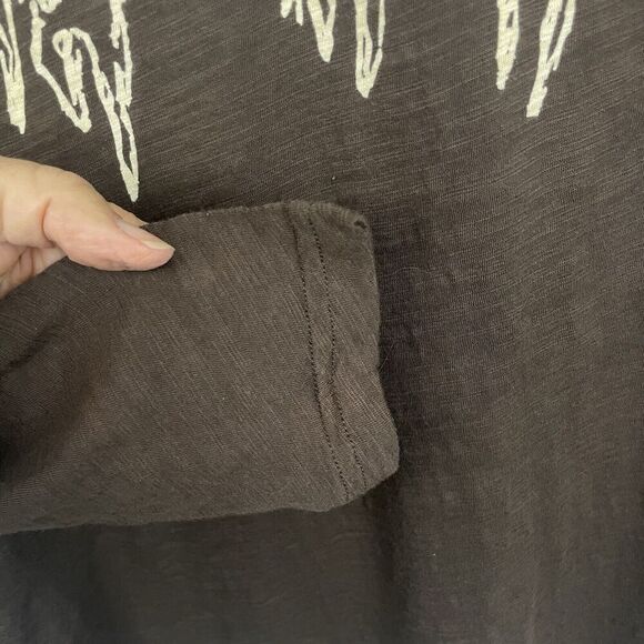 Ariat Equestrian Tee Shirt Women XL Brown Horse and Hound Graphic Horse Girl - Picture 5 of 8